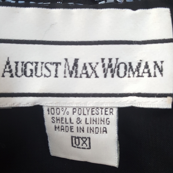 August Max Woman Party Beaded Sleeveless Top - Picture 7 of 8